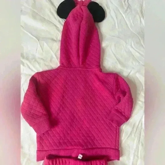 Disney Jumping Beans Minnie Mouse Set Size 6 Months Pink - Picture 8 of 12